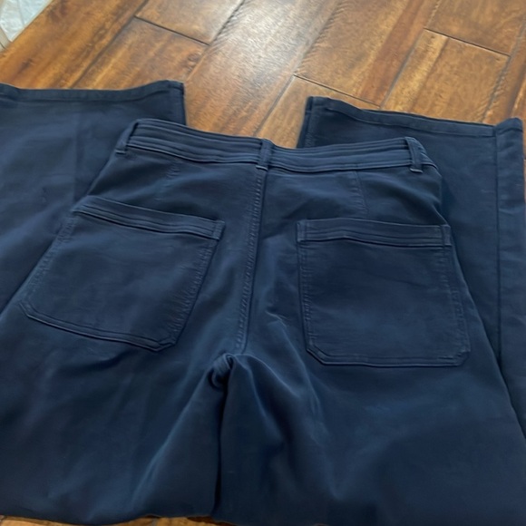 CALIA Women's High Rise Kickback Wide Leg Pant Indigo Sky Blue Sz 6 - Picture 8 of 16